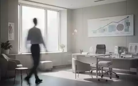 Ein minimalistisch gestalteter, heller Behandlungsraum im medizinischen Kontext, der psychische Gesundheit und Therapie symbolisiert. - Foto: über boerse-global.de