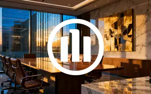 Modernes, hochwertiges Bürointerieur in der Abenddämmerung als Symbol für strategische Veränderungen im Finanzsektor. - Foto: über boerse-global.de