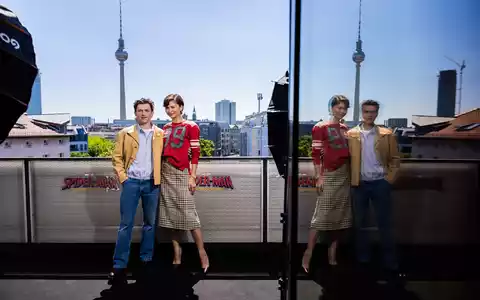 Tom Holland und Zendaya sind die Stars von «Spider-Man: Brand New Day». - Foto: Christoph Soeder/dpa