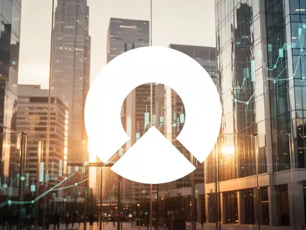 Abstrakte Darstellung eines modernen Finanzviertels bei Sonnenuntergang als Symbol für positive Marktentwicklungen. - Foto: über boerse-global.de