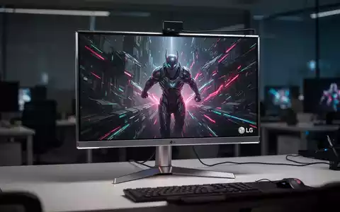 Ein schlanker LG Gaming-Monitor auf einem Schreibtisch, der die Hardware- und Displaytechnologie des Unternehmens repräsentiert. - Foto: über boerse-global.de