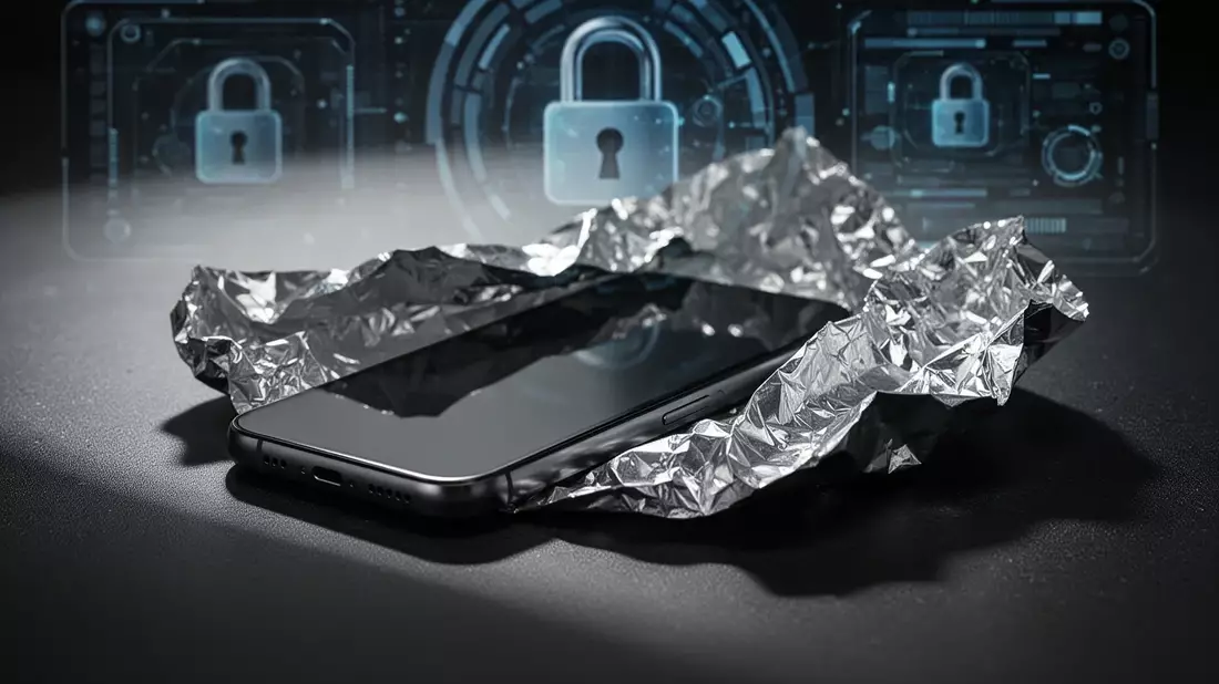 Alufolie macht Smartphones unsichtbar: So tricksen Diebe