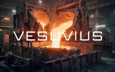 Geschmolzenes Metall in einer industriellen Gießerei als Symbol für die Schwerindustrie. - Foto: über boerse-global.de