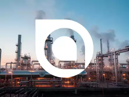 Moderne Industrieanlage zur Wasserstoffproduktion bei Sonnenaufgang als Symbol für Investitionen in grüne Energie. - Foto: über boerse-global.de