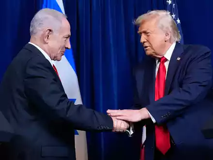 Das Treffen zwischen Netanjahu und Trump wird am Dienstag erwartet (Archivbild).  - Foto: Alex Brandon/AP/dpa