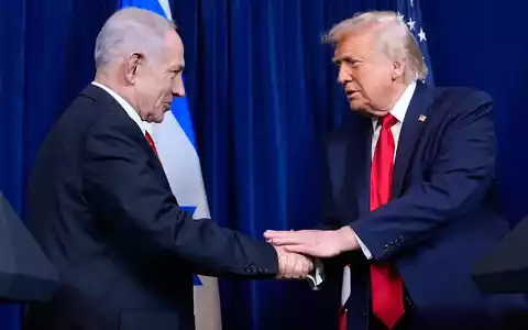 Das Treffen zwischen Netanjahu und Trump wird am Dienstag erwartet (Archivbild).  - Foto: Alex Brandon/AP/dpa