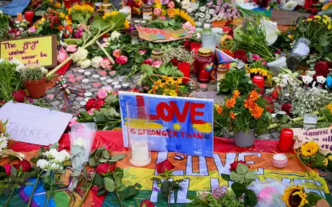 Bei dem Angriff wurde eine Frau getötet, viele weitere verletzt.  - Foto: Soeren Stache/dpa