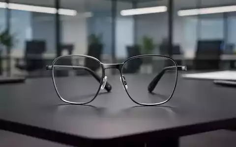 Ein Paar elegante, moderne Smart Glasses auf einer dunklen, professionellen Schreibtischoberfläche. - Foto: über boerse-global.de