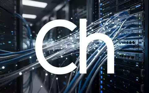 Abstrakte Darstellung von Glasfaserkabeln und Datentechnologie in einem modernen Rechenzentrum. - Foto: über boerse-global.de