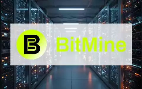 Abstrakte Darstellung einer modernen Serverfarm für Kryptowährungen mit blauer und oranger Beleuchtung. - Foto: über boerse-global.de