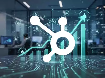 Abstrakte Darstellung eines digitalen Ökosystems mit vernetzten Datenknoten in einer modernen Geschäftsumgebung. - Foto: über boerse-global.de