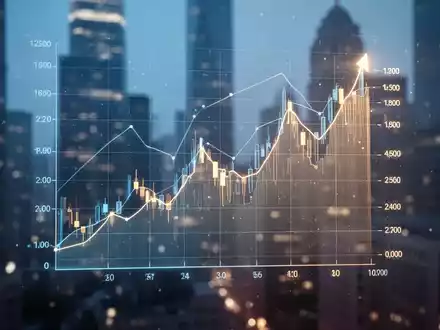 Ein leuchtendes digitales Wachstumsdiagramm, das den positiven Trend der Brand Engagement Network Aktie symbolisiert. - Foto: über boerse-global.de