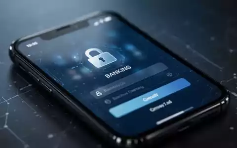 Ein Smartphone zeigt eine verschwommene Login-Seite für Online-Banking, die das Thema Cybersicherheit und Phishing symbolisiert. - Foto: über boerse-global.de