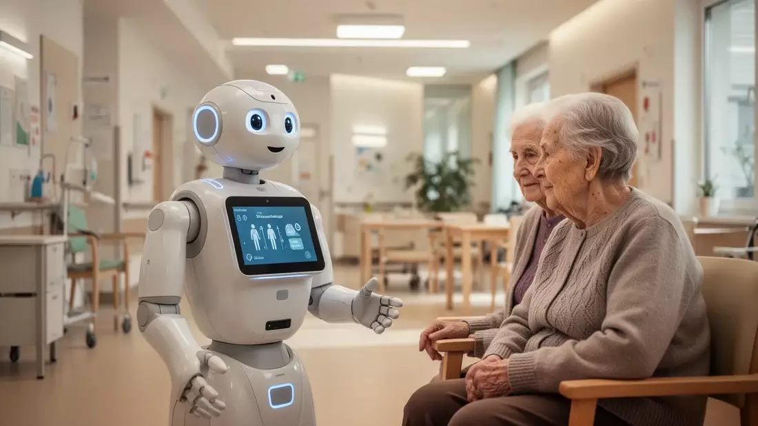 KI-Roboter Paul: Testlauf für soziale Robotik in Thüringer Pflegeheim