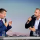 Beim Wahlforum lieferten sich zunächst die Spitzenkandidaten der CDU, Sven Schulze, und der AfD, Ulrich Siegmund, ein Duell, bevor die Vertreterinnen und Vertreter der übrigen Parteien dazu kamen. - Bild: Klaus-Dietmar Gabbert/dpa