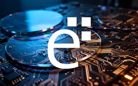 Abstrakte Darstellung von Mikrochip-Technologie und Halbleiter-Wafern in einer modernen, professionellen Ästhetik. - Foto: über boerse-global.de