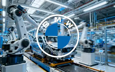 Moderne, hochtechnologische Produktionshalle einer Automobilfabrik mit Fokus auf Präzisionstechnik und Innovation. - Foto: über boerse-global.de