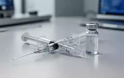 Medizinische Spritze und Wirkstoffvial auf einem sterilen klinischen Untergrund als Symbol für moderne Adipositas-Therapie. - Foto: über boerse-global.de