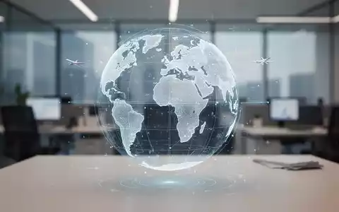 Abstrakte Darstellung internationaler Personalmobilität und rechtlicher Compliance in einem modernen Bürokontext. - Foto: über boerse-global.de