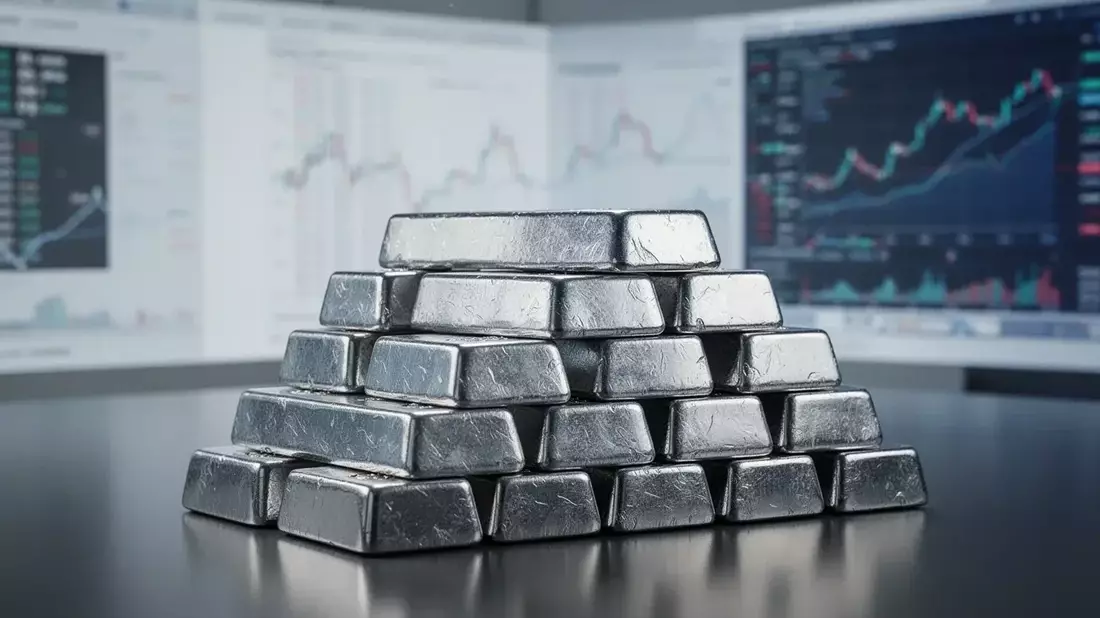 Silver Rises 1.12% to $58.63 as Dollar Weakens Ahead of Fed Meeting