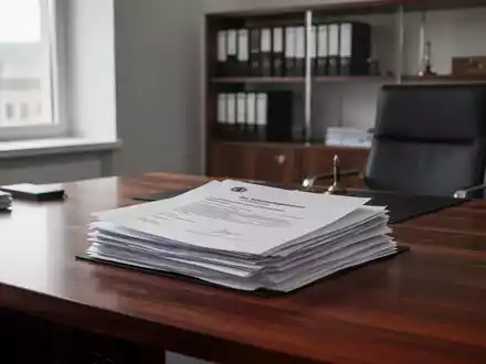Offizielle Dokumente des Bundesgesetzblatts auf einem Schreibtisch in einer modernen Anwaltskanzlei. - Foto: über boerse-global.de