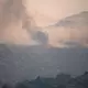 Die wesentliche Gesundheitsgefährdung bei einem Waldbrand entsteht durch die Feinstaubbelastung, sagt das Umweltbundesamt. - Bild: Alberto Ortega/EUROPA PRESS/dpa