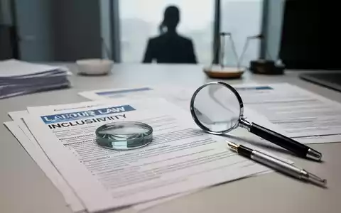 Ein moderner Schreibtisch mit Dokumenten zum Arbeitsrecht und Inklusion in einer professionellen Büroumgebung. - Foto: über boerse-global.de