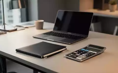 Ein moderner Schreibtisch mit Laptop und Taschenrechner symbolisiert steuerliche Planung und betriebliche Investitionen. - Foto: über boerse-global.de