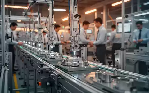 Moderne automatisierte Fertigungslinie in einer vietnamesischen Fabrik zur Veranschaulichung von Produktivitätssteigerung. - Foto: über boerse-global.de