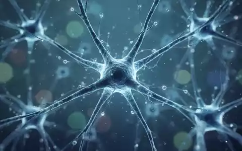 Hochdetaillierte 3D-Visualisierung eines neuronalen Netzwerks, die zelluläre Strukturen und synaptische Verbindungen darstellt. - Foto: über boerse-global.de