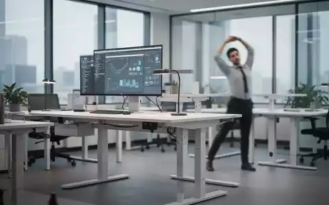 Moderner, ergonomischer Büroarbeitsplatz mit Fokus auf Gesundheit und Bewegung am Arbeitsplatz. - Foto: über boerse-global.de