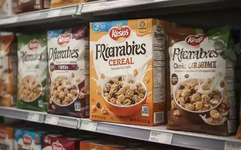 Nahaufnahme von Lebensmittelverpackungen im Supermarktregal, die den Fokus auf die Kennzeichnung von Inhaltsstoffen legt. - Foto: über boerse-global.de