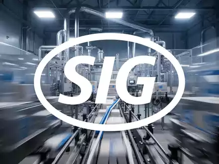 Abstrakte Darstellung moderner Industrieproduktion und wirtschaftlichen Wachstums in kühlen Blau- und Silbertönen. - Foto: über boerse-global.de