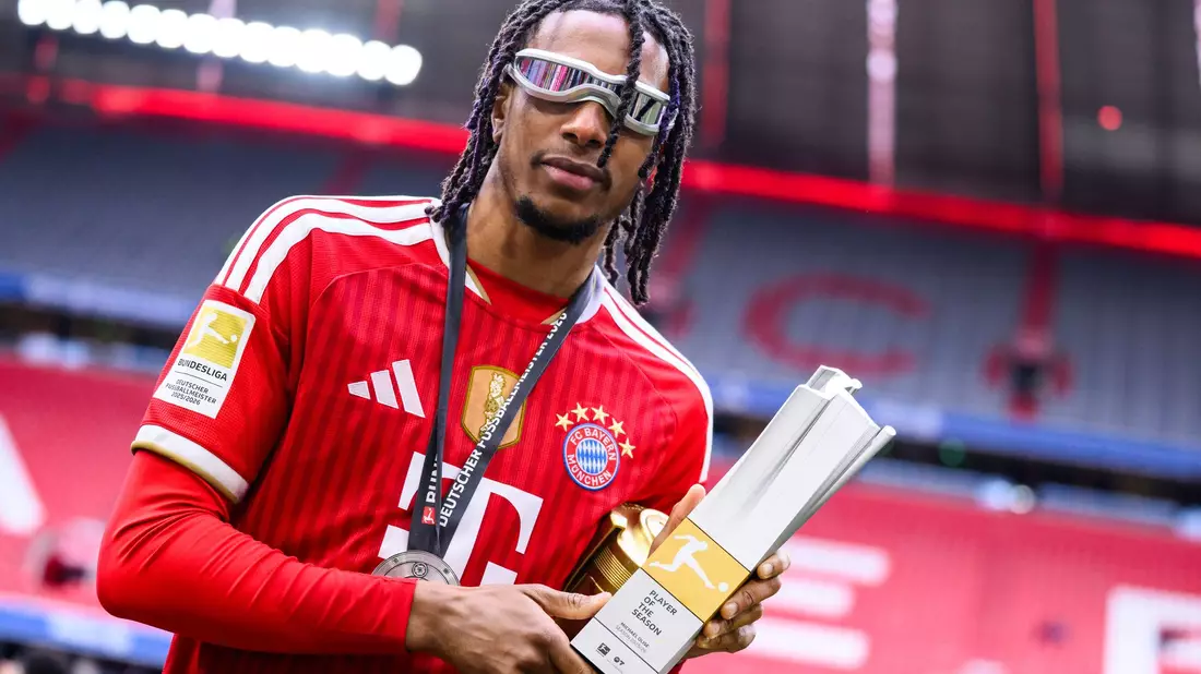 Olise ist für den FC Bayern unverkäuflich. (Archivbild) - Bild: Tom Weller/dpa