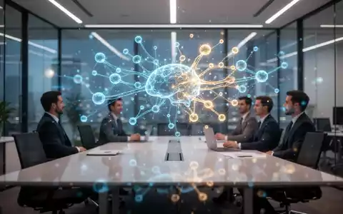 Digitale neuronale Netzwerkschnittstelle der strategischen KI-Partnerschaft zwischen Cognizant und Anthropic. - Foto: über boerse-global.de