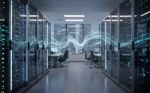 Moderne IT-Beratungsumgebung mit digitaler Datenvisualisierung im Hintergrund. - Foto: über boerse-global.de