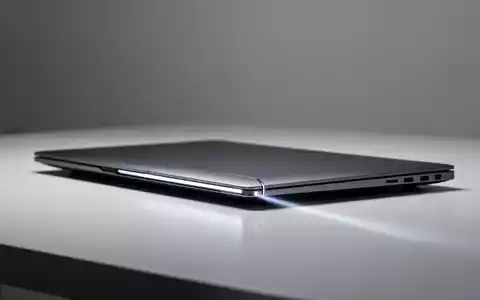 Modernes, flaches Laptop-Design auf einer minimalistischen Schreibtischoberfläche bei professioneller Studiobeleuchtung. - Foto: über boerse-global.de
