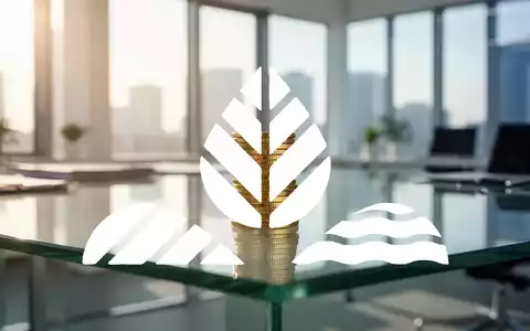 Ein Stapel goldener Münzen auf einem modernen Schreibtisch in einem hellen Bürogebäude. - Foto: über boerse-global.de
