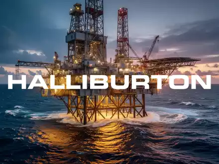 Industrielle Offshore-Ölplattform bei Dämmerung im Ozean - Foto: über boerse-global.de