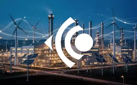 Abstrakte Darstellung von institutionellen Kapitalflüssen und moderner Energieinfrastruktur in professioneller Ästhetik - Foto: über boerse-global.de