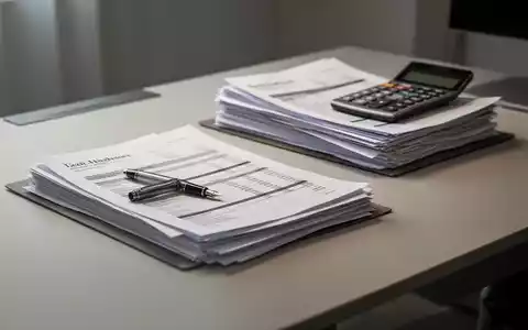 Ein Schreibtisch mit Finanzunterlagen, einem Taschenrechner und einem Füllfederhalter als Symbol für Einkommensnachweise. - Foto: über boerse-global.de