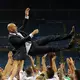 Mit Real Madrid feierte Zidane als Trainer eine Reihe von Triumphen. (Archivbild) - Bild: Christian Charisius/dpa