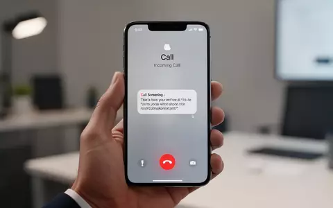 Ein Smartphone-Bildschirm zeigt eine Anruf-Screening-Oberfläche mit Live-Transkript. - Foto: über boerse-global.de