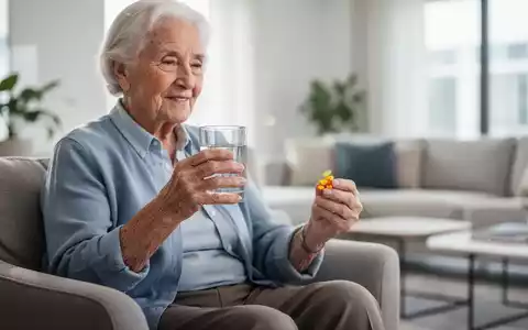 Ein Senior nimmt ein Multivitaminpräparat ein, um die funktionelle Gesundheit im Alter zu unterstützen. - Foto: über boerse-global.de