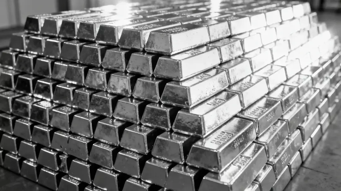 Plata cae 1,3% ante tregua geopolítica y cautela por decisión de la Fed