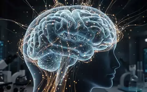 Abstrakte Darstellung eines leuchtenden neuronalen Netzwerks in Form eines menschlichen Gehirns als Symbol für KI-Forschung. - Foto: über boerse-global.de