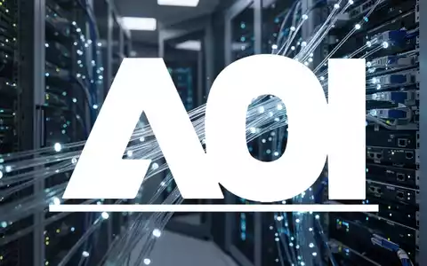 Abstrakte Darstellung moderner Glasfasertechnologie und Datenübertragung in einem Rechenzentrum. - Foto: über boerse-global.de