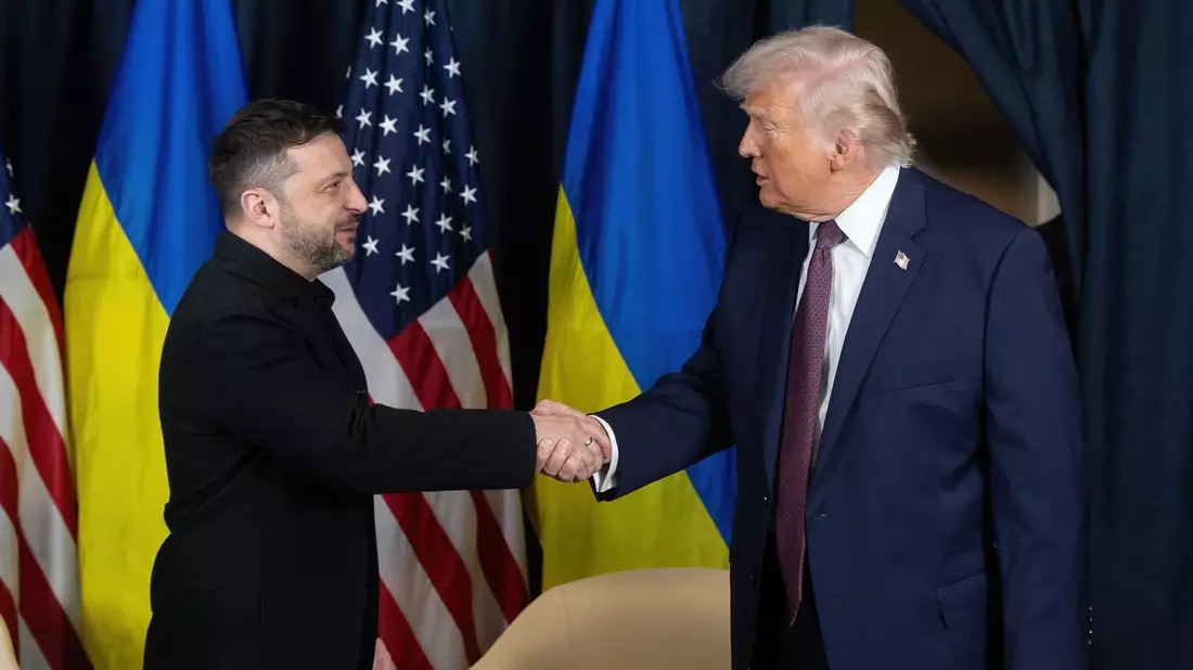 Trump und Selenskyj haben sich in diesem Jahr bereits mehrfach getroffen. (Archivbild) - Bild: Ukraine Presidency/Ukrainian Pre/Planet Pix via ZUMA Press Wire/dpa