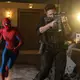 Tom Holland als Spider-Man und Jon Bernthal als Punisher in einer Szene des Films «Spider-Man: Brand New Day». - Bild: ---/Sony Pictures/dpa