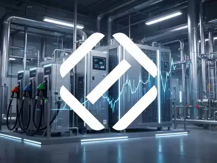 Moderne Brennstoffzellen-Technologie in einer Industrieanlage bei gedimmtem Licht - Foto: über boerse-global.de